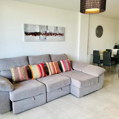 2-bedroom-apartment With A Terrace, Pool, Gym Apartment Malaga